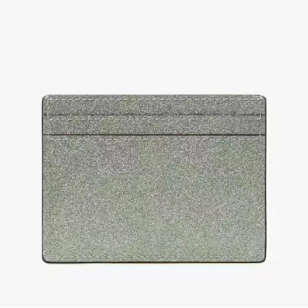 Kate Spade Kenzie Boxed Glitter Small Cardholder Wallet Bag Purse